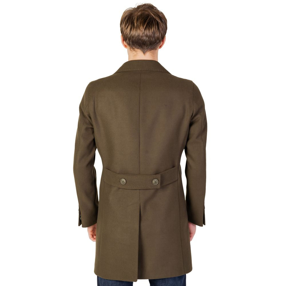 Mulish Green Polyester Coat
