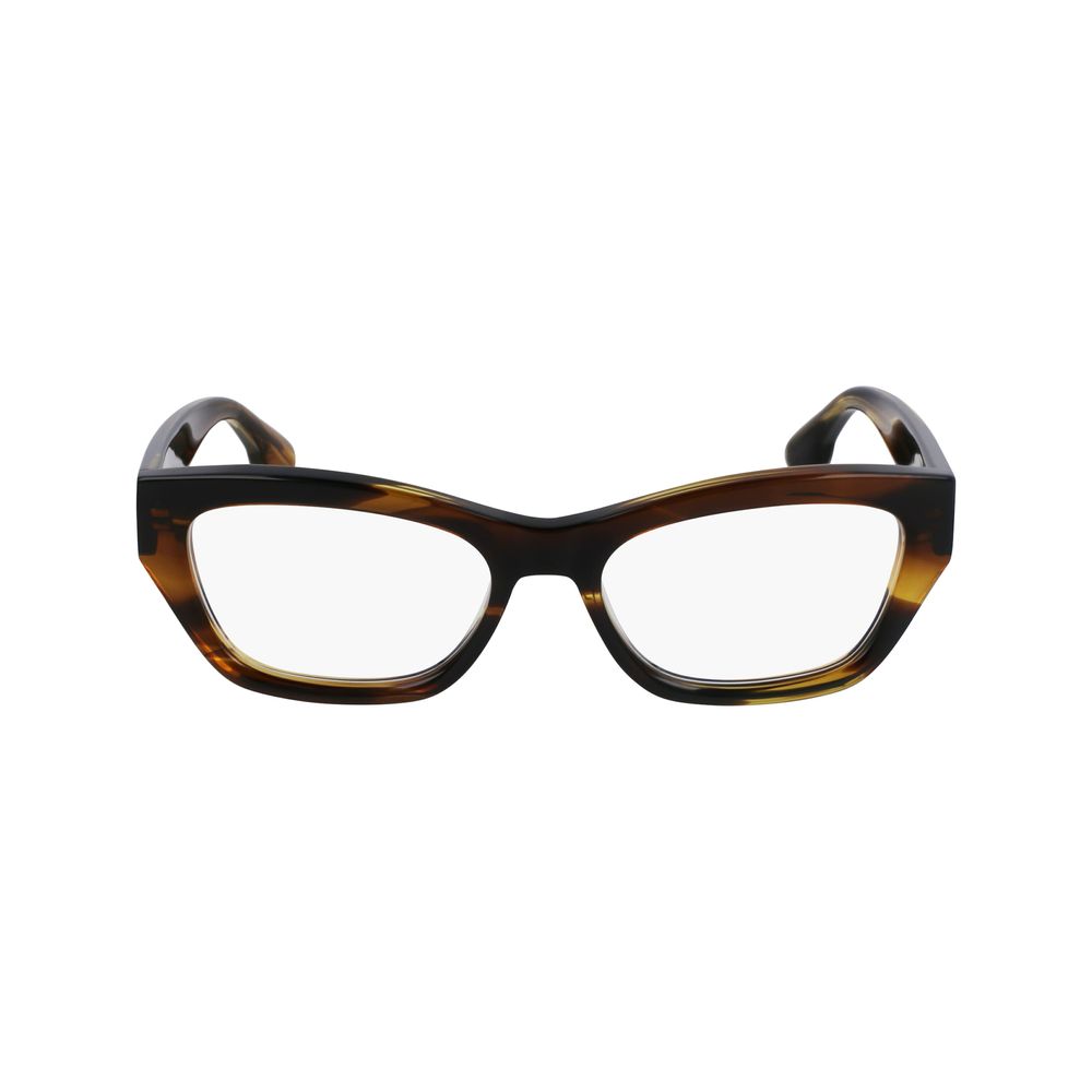 Victoria Beckham Brown Acetate Glasses (Frames)