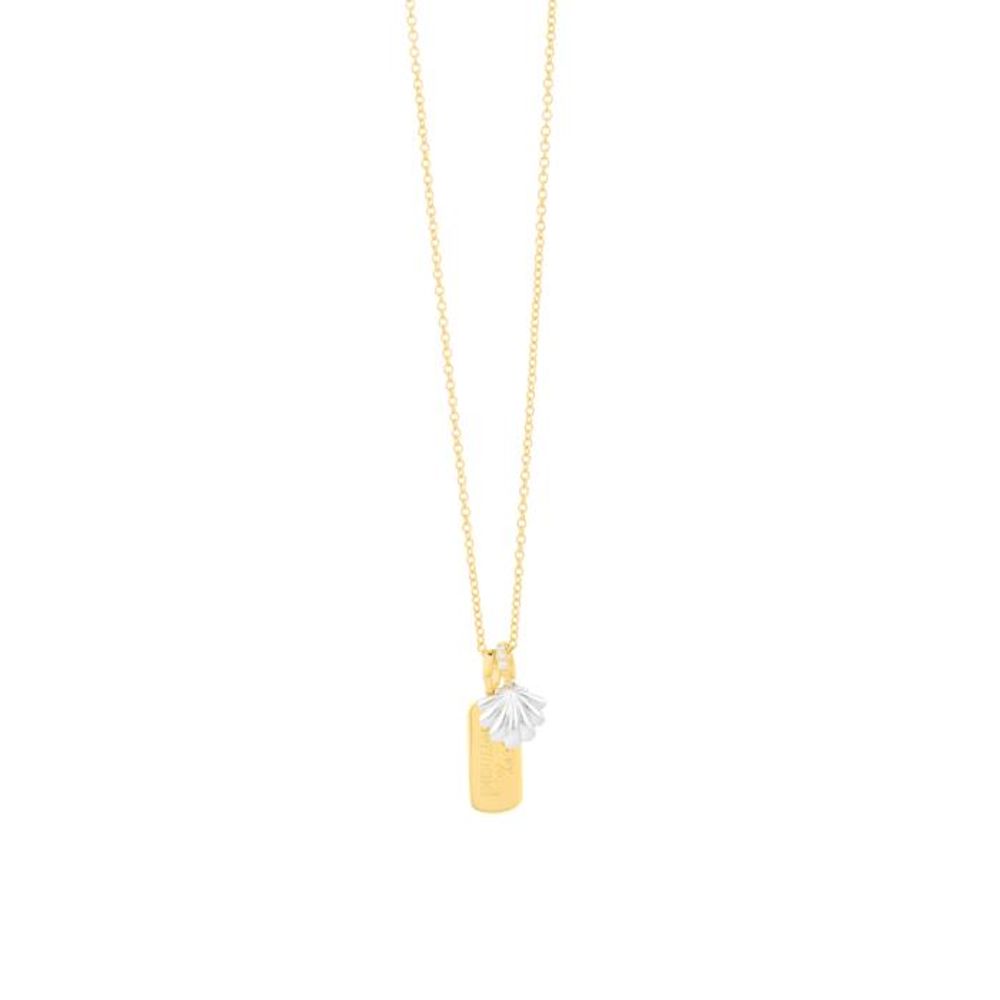 SECRECY Gold Silver Necklace