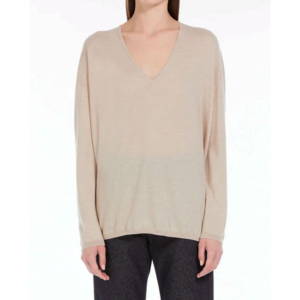 Max Mara Beige Cashmere Sweater