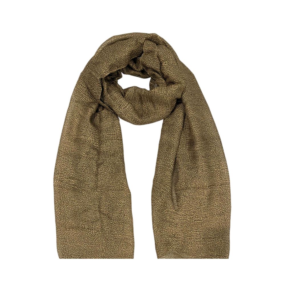 Borbonese Brown Modal Women Scarf