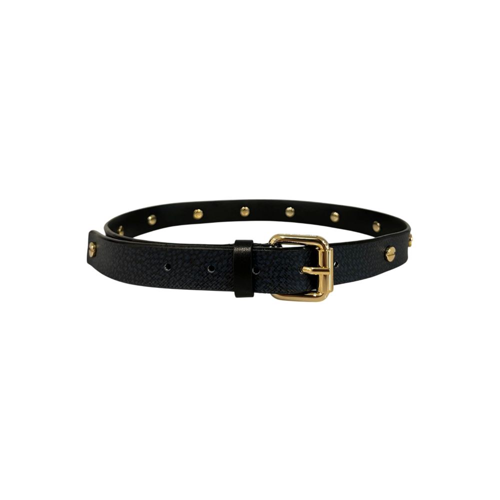 Borbonese Blue Polyvinyl Women's Belt