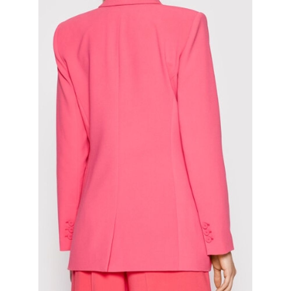 Patrizia Pepe Red Polyester Skirt Suit