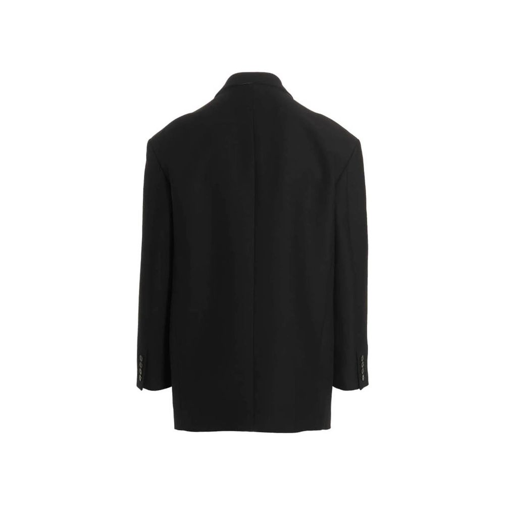 Valentino Black Silk Blazer