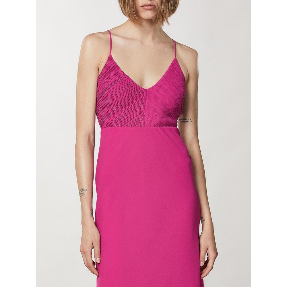 Patrizia Pepe Fuchsia Polyester Casual Dress