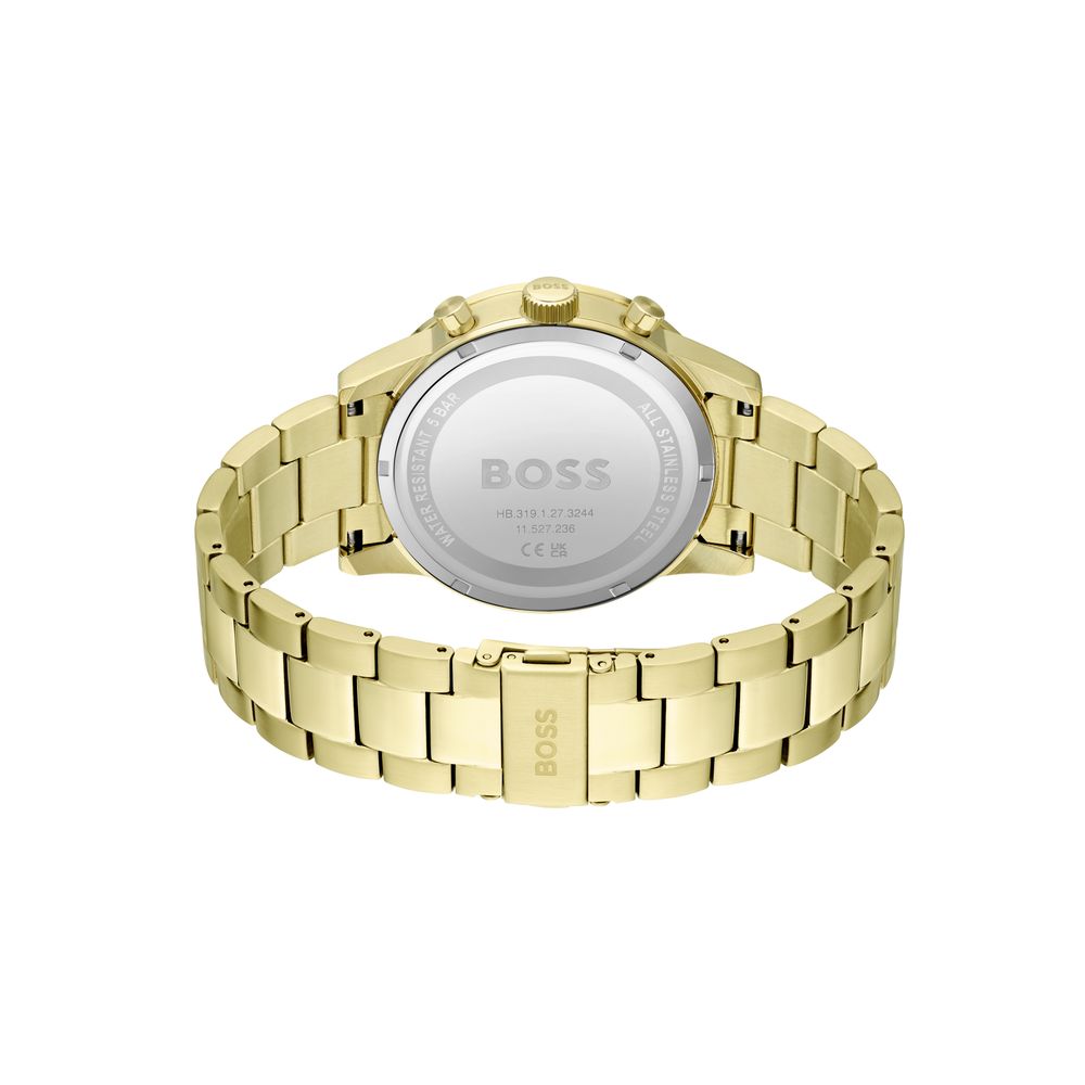 Hugo Boss Gold Stainless Steel Dress Watch