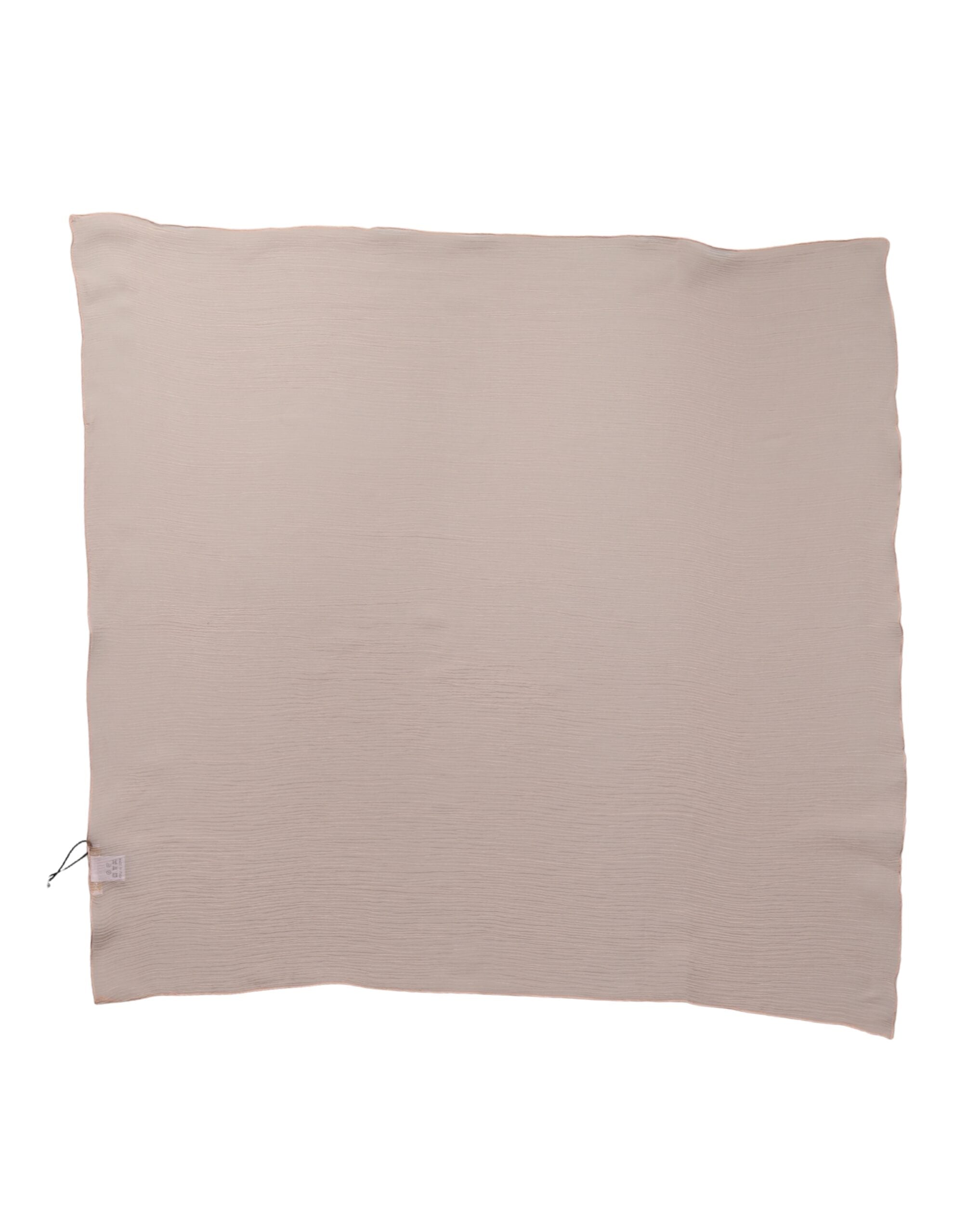 Dolce & Gabbana Peach Silk Square Foulard Neck Wrap 64.5cm x 62.5cm Scarf