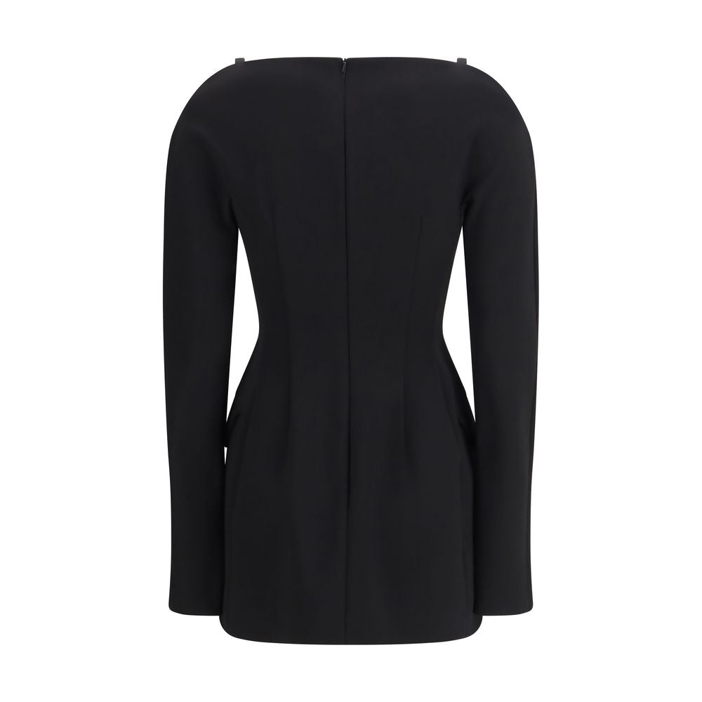 Max Mara Black Polyester Casual Dress