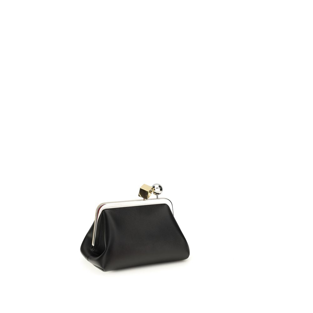 Jacquemus Black Lamb Ovis Aries Aries Shoulder Bag