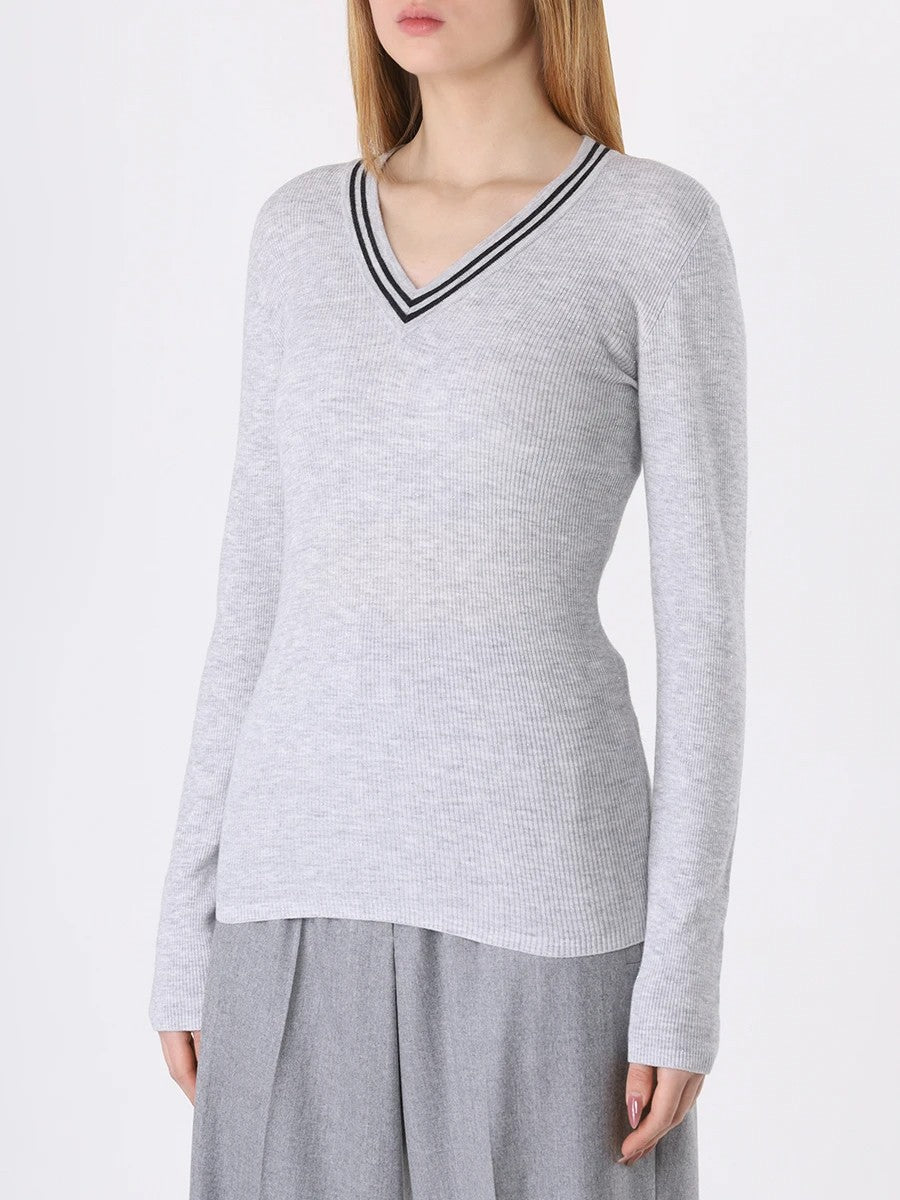 Brunello Cucinelli Natural Cashmere Sweatshirt
