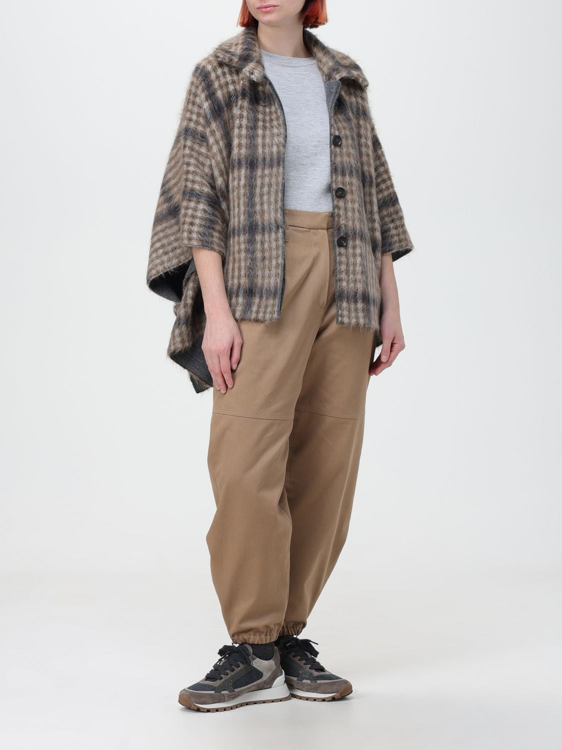 Brunello Cucinelli Multicolor Fabric Cloacks