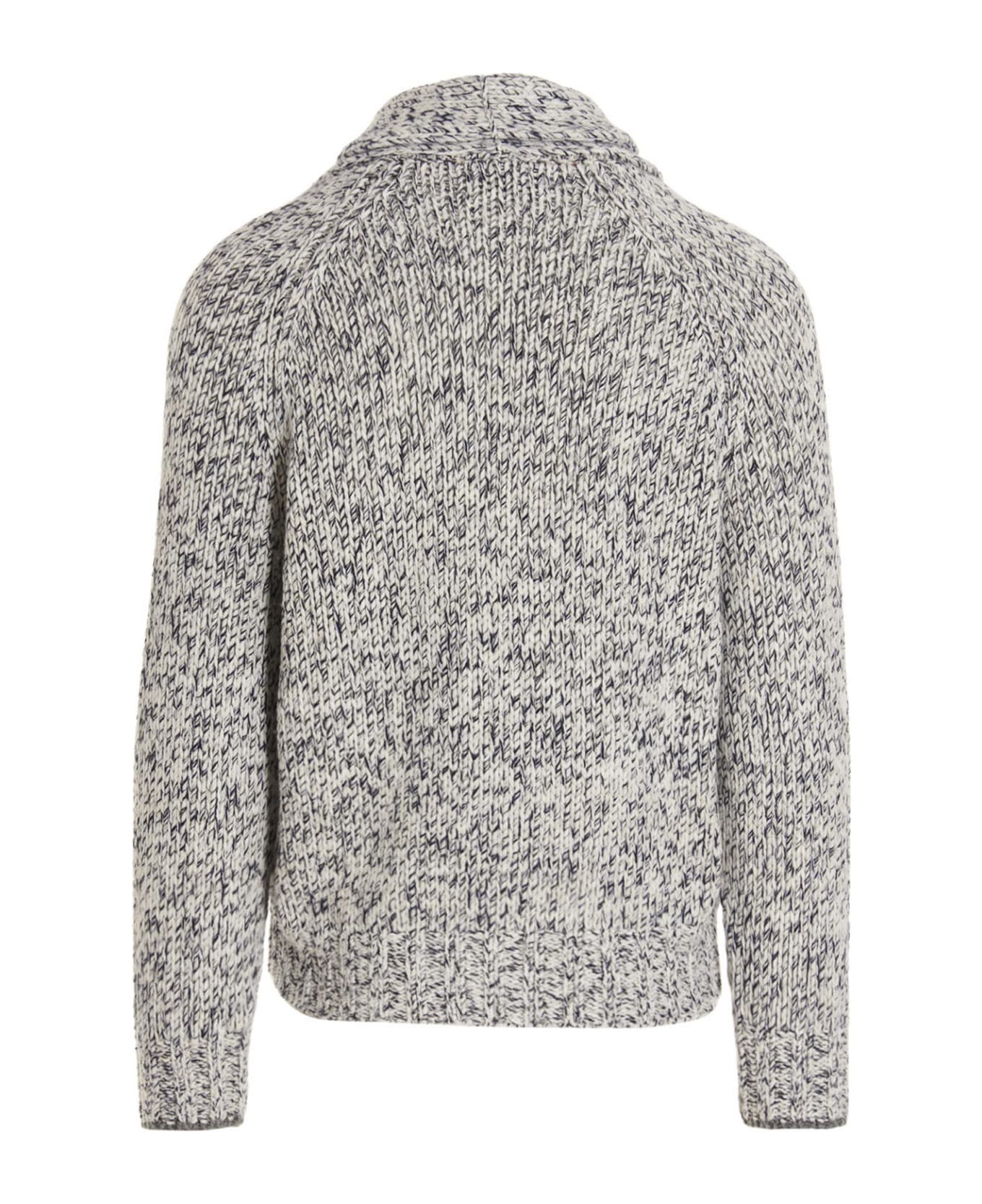 Brunello Cucinelli Multicolor Wool Cardigan