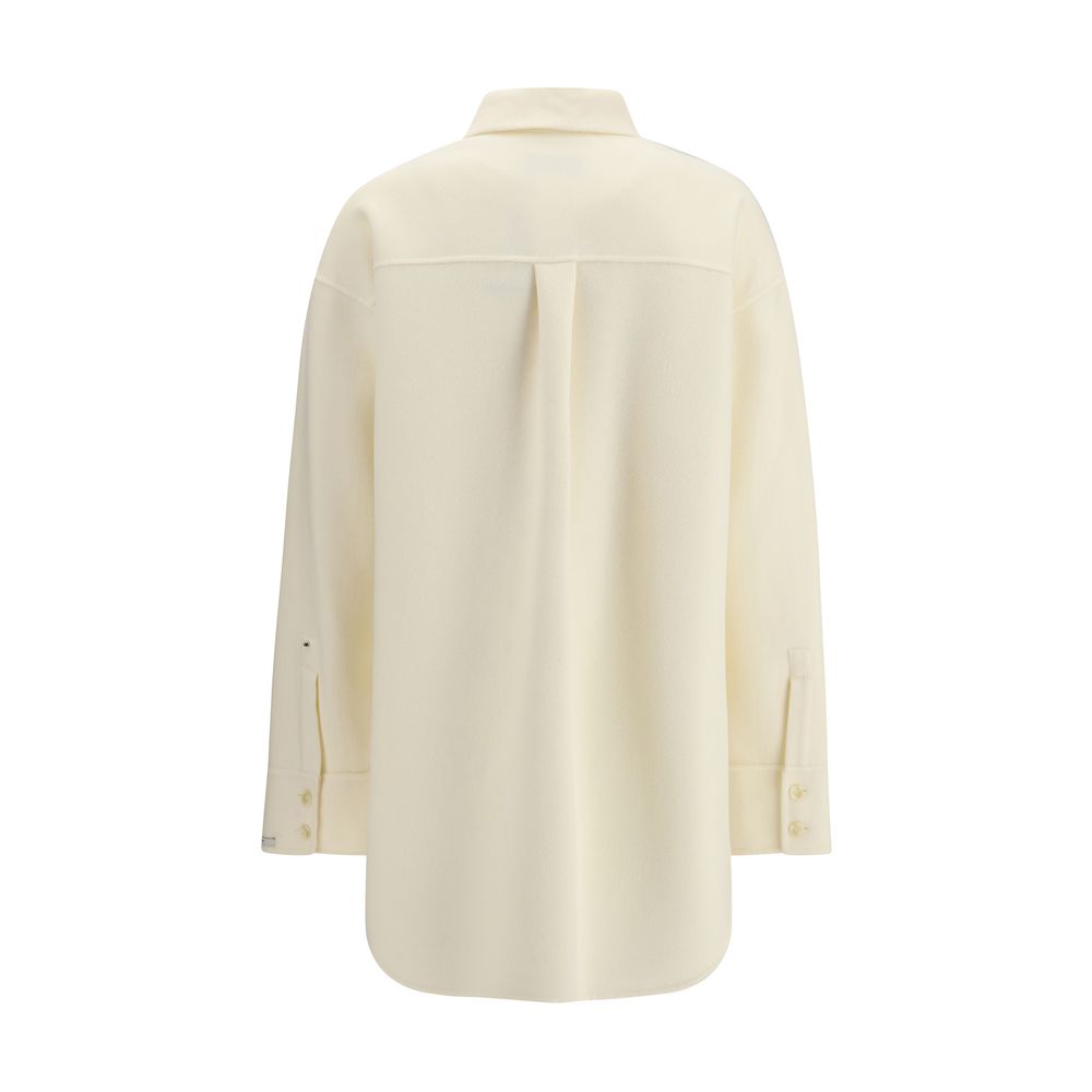 Max Mara Beige Wool Shirt