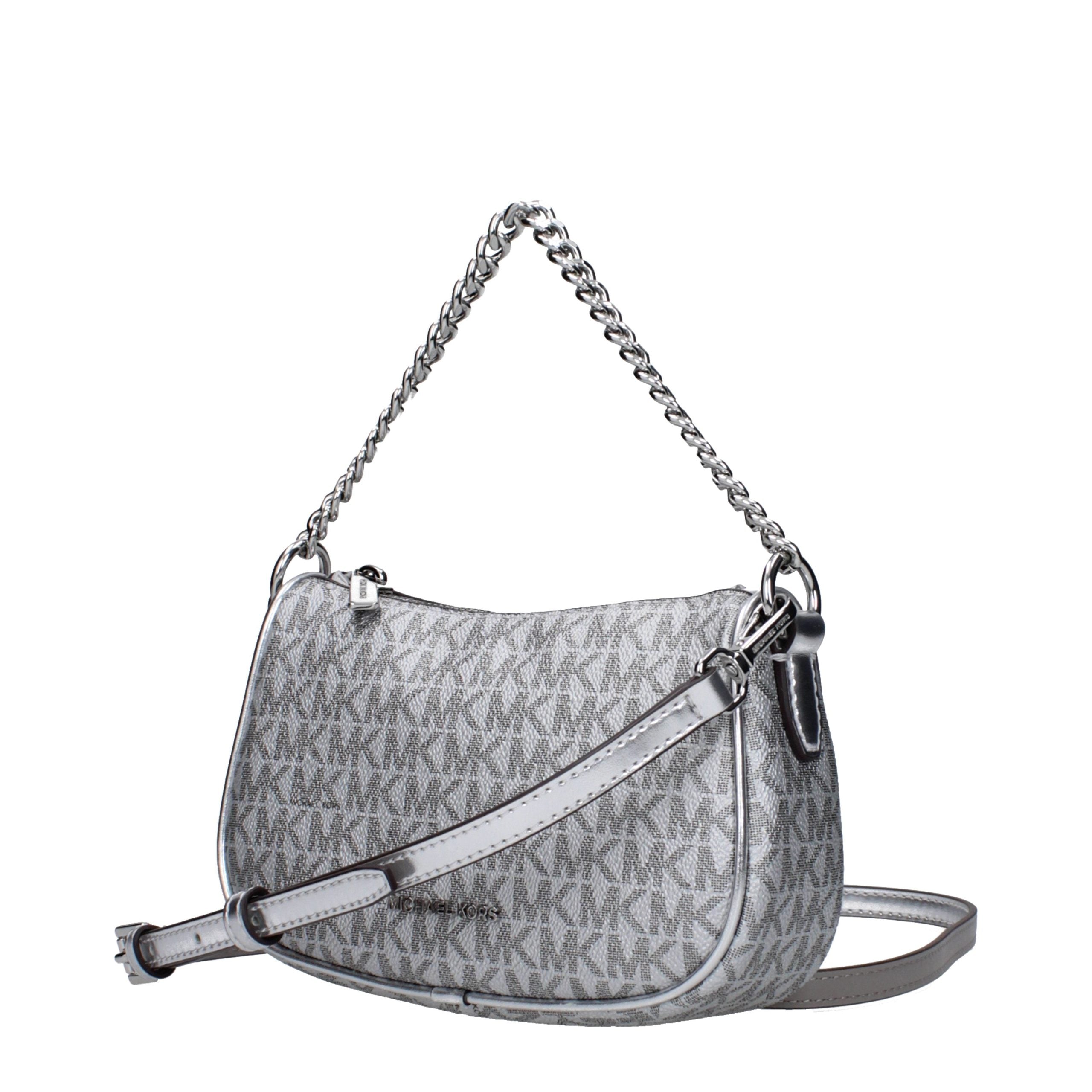 Michael Kors Gray Fabric Handbag
