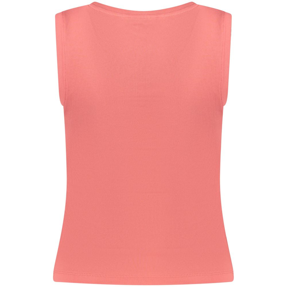 Tommy Hilfiger Pink Cotton Women's Tank Top