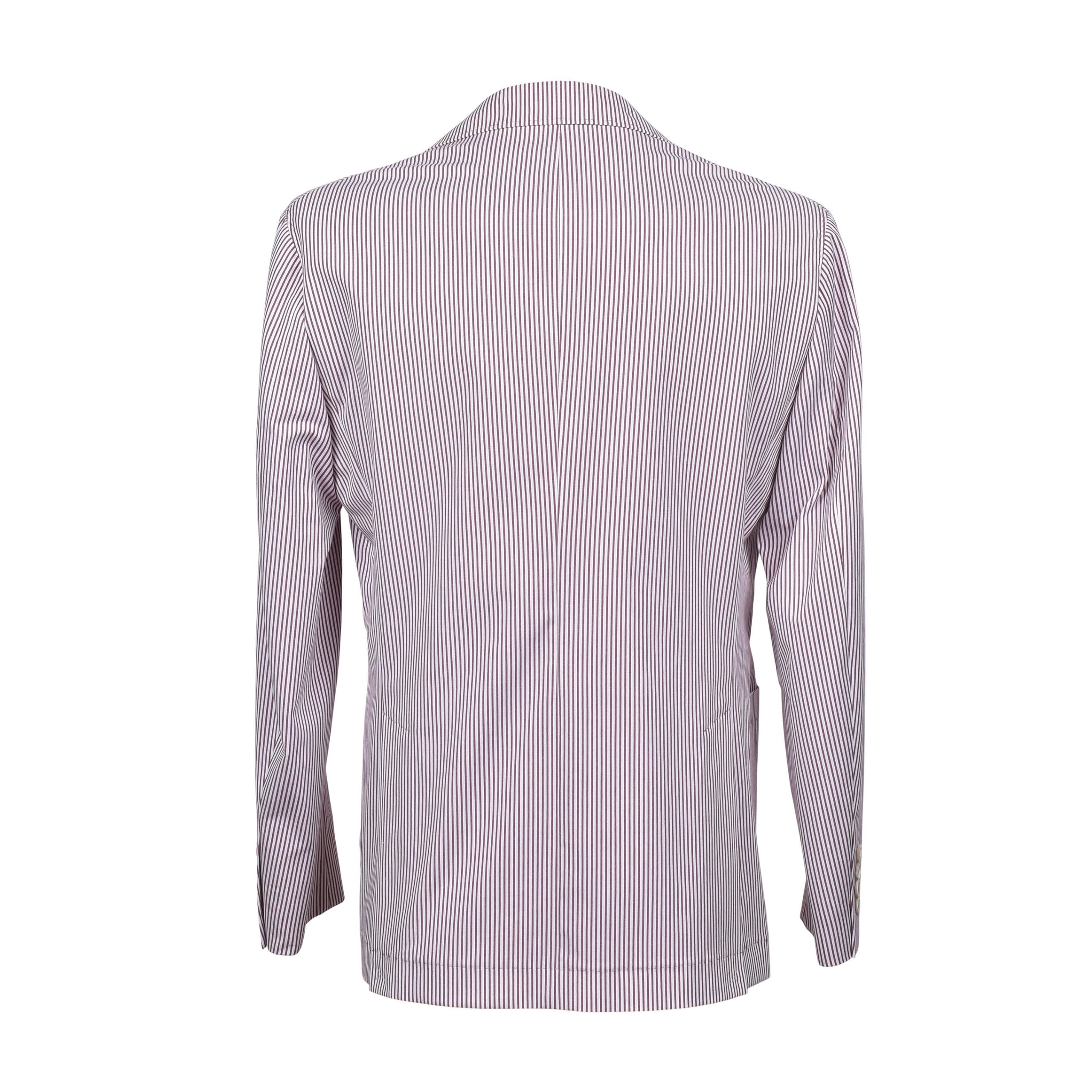 Brunello Cucinelli Bicolor Cotton Coat