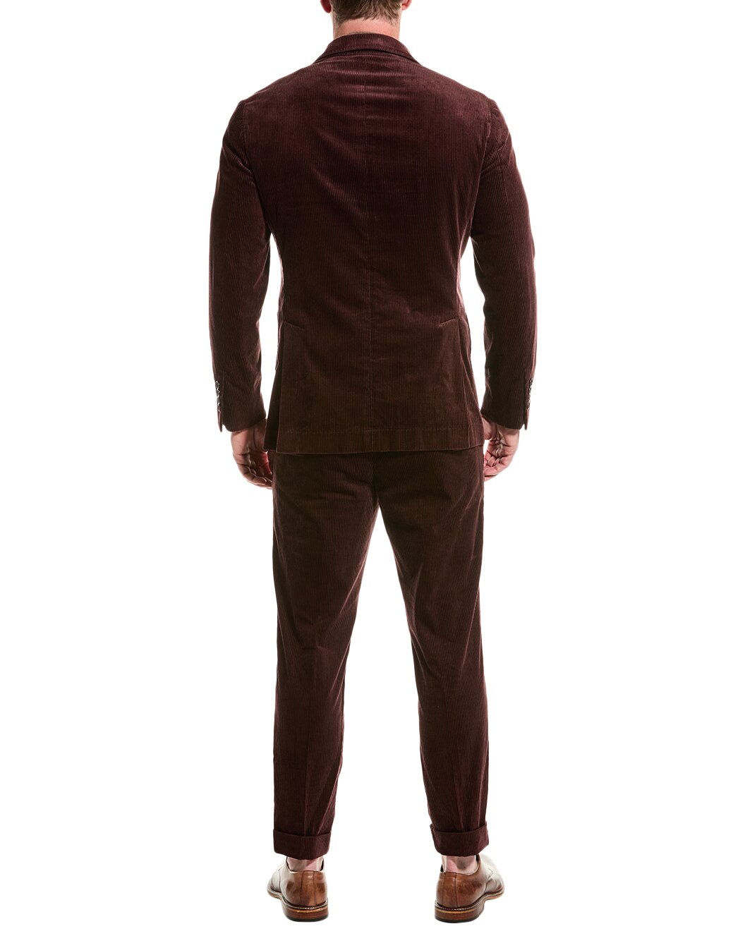 Brunello Cucinelli Purple Cotton Two-Piece Suit