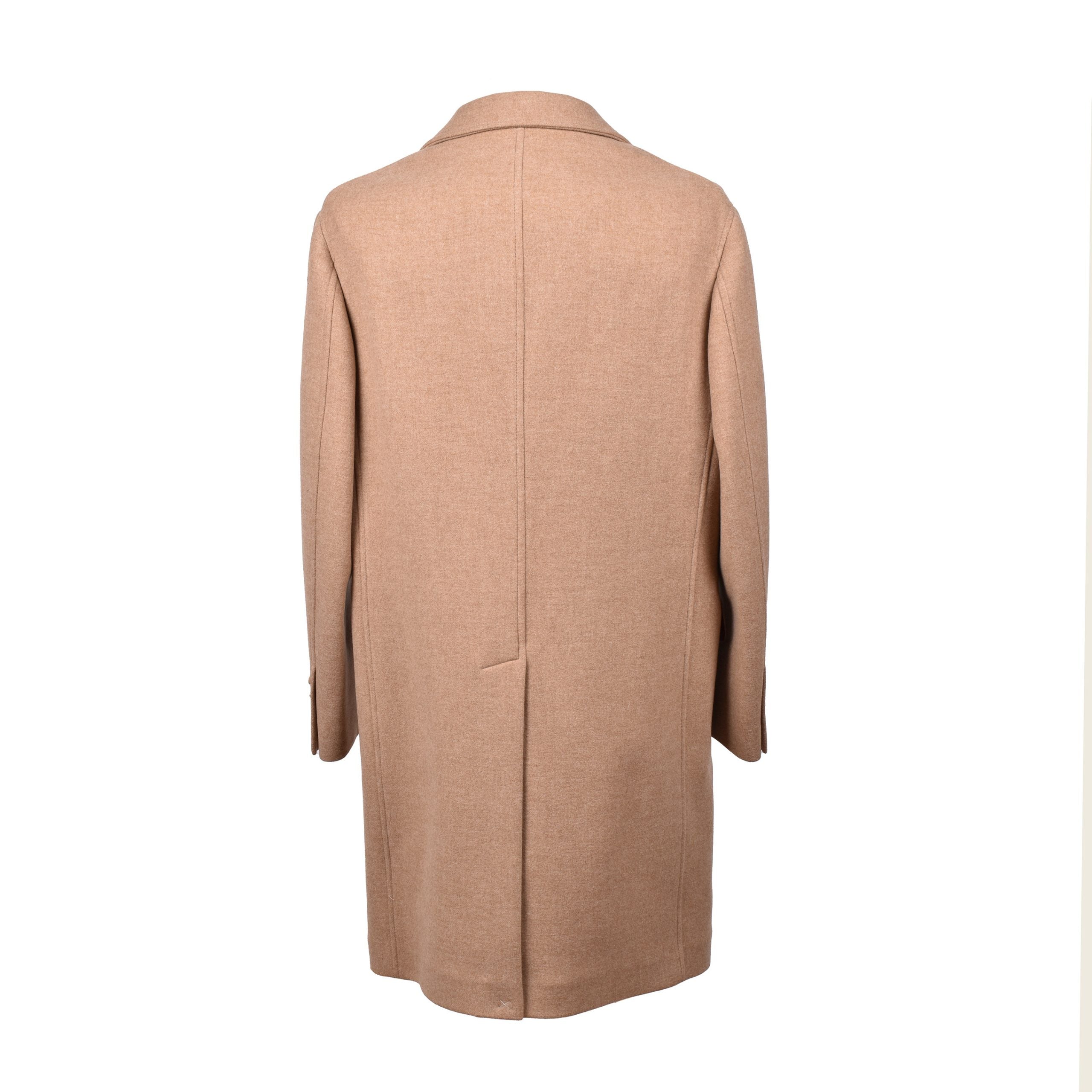 Brunello Cucinelli Beige Wool Coat