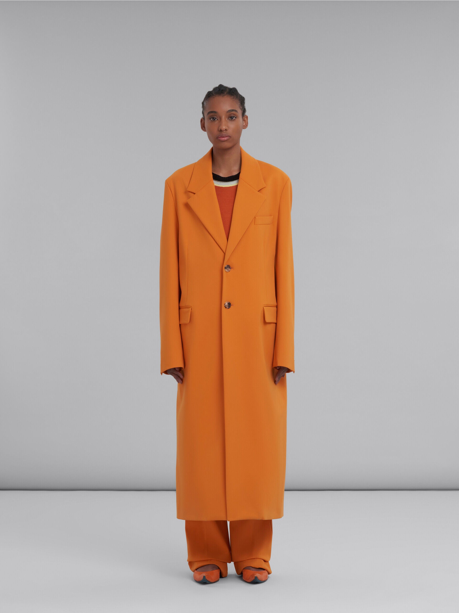 Marni Yellow Fibres Coat