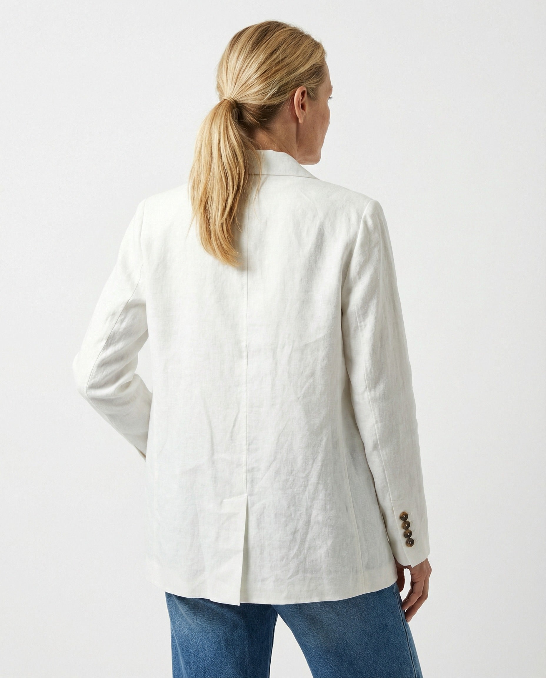 Brunello Cucinelli White Cotton Coat