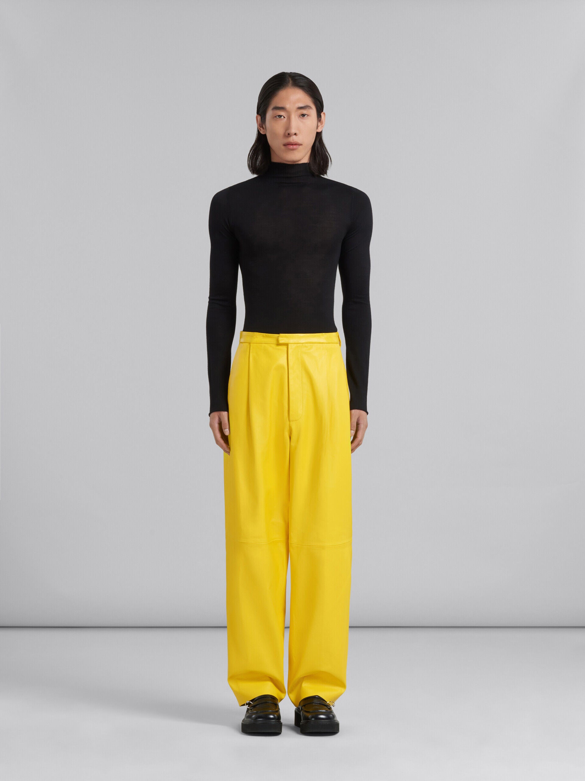 Marni Yellow Fibres Casual Pants