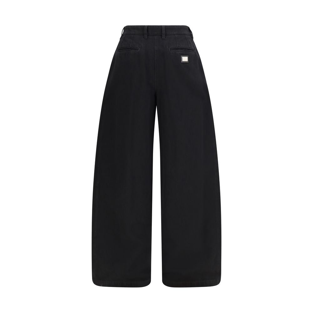 Dolce & Gabbana Black Cotton Jeans Denim