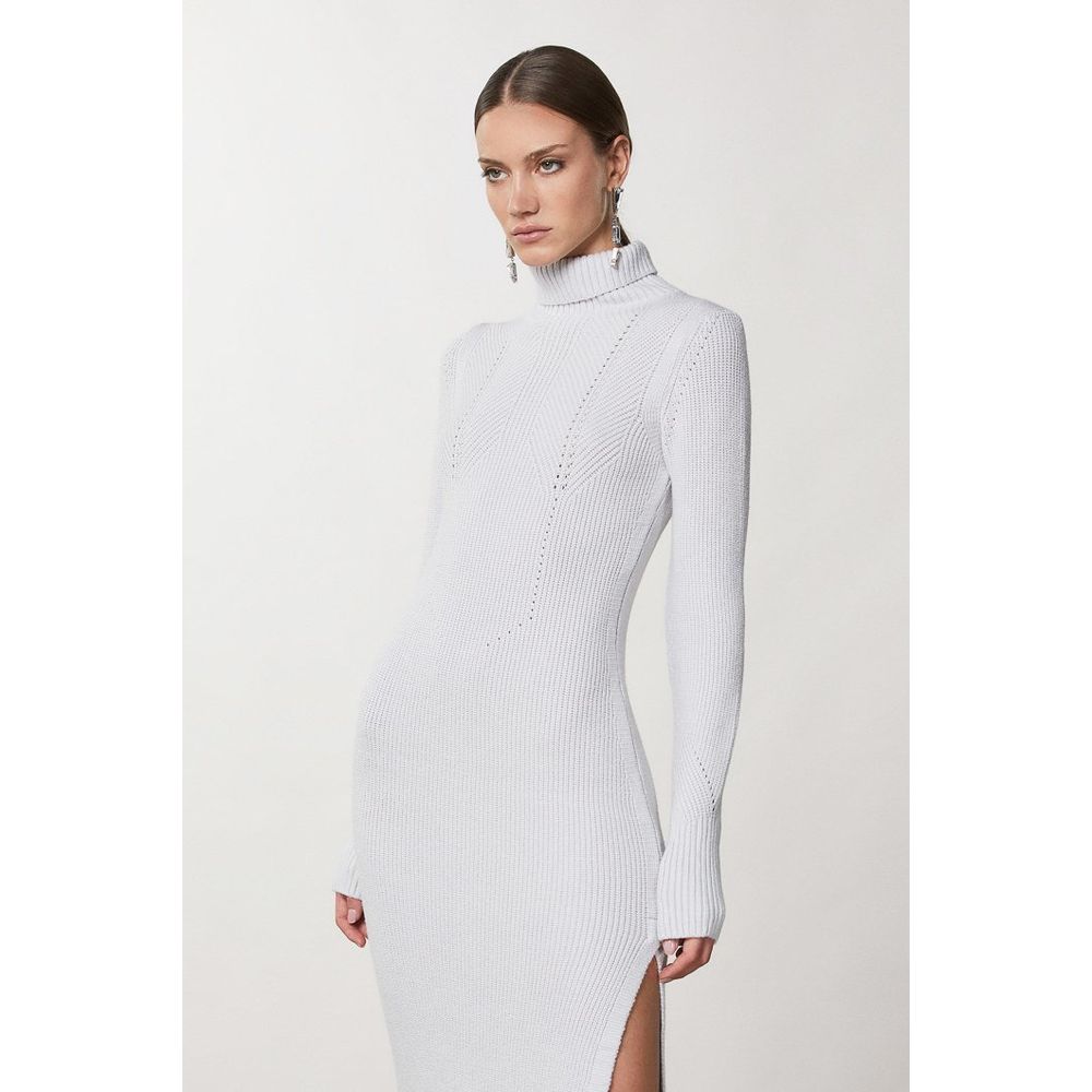 Patrizia Pepe White Viscose Casual Dress