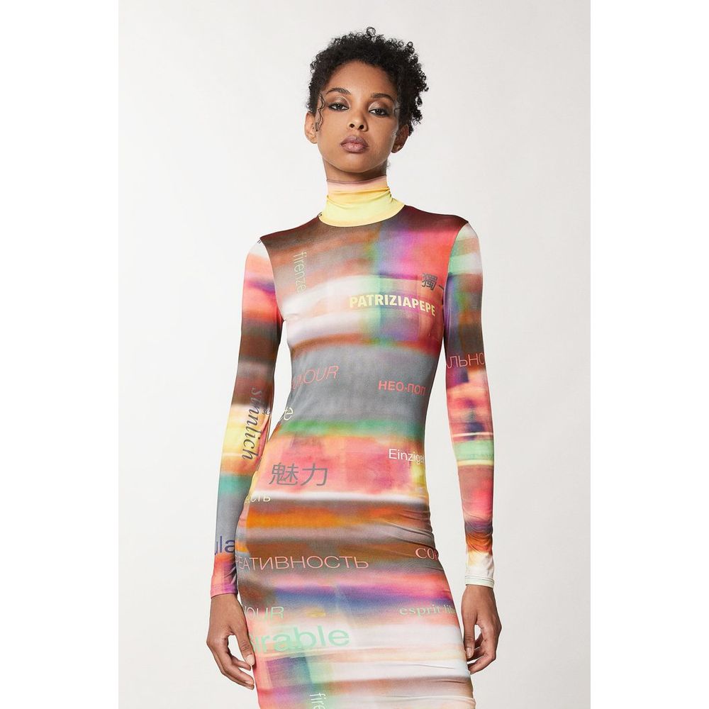 Patrizia Pepe Multicolor Polyester Casual Dress