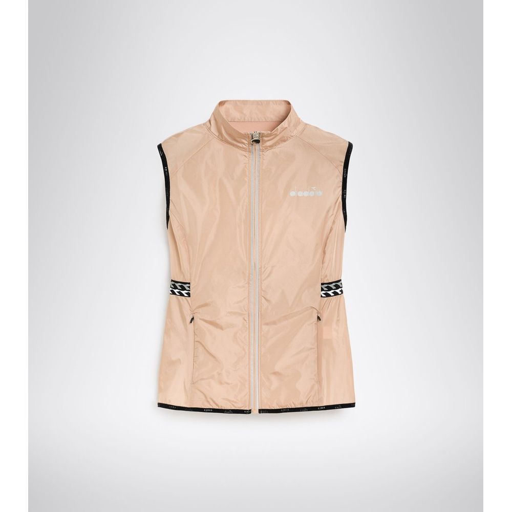Diadora Pink Polyamide Waistcoat