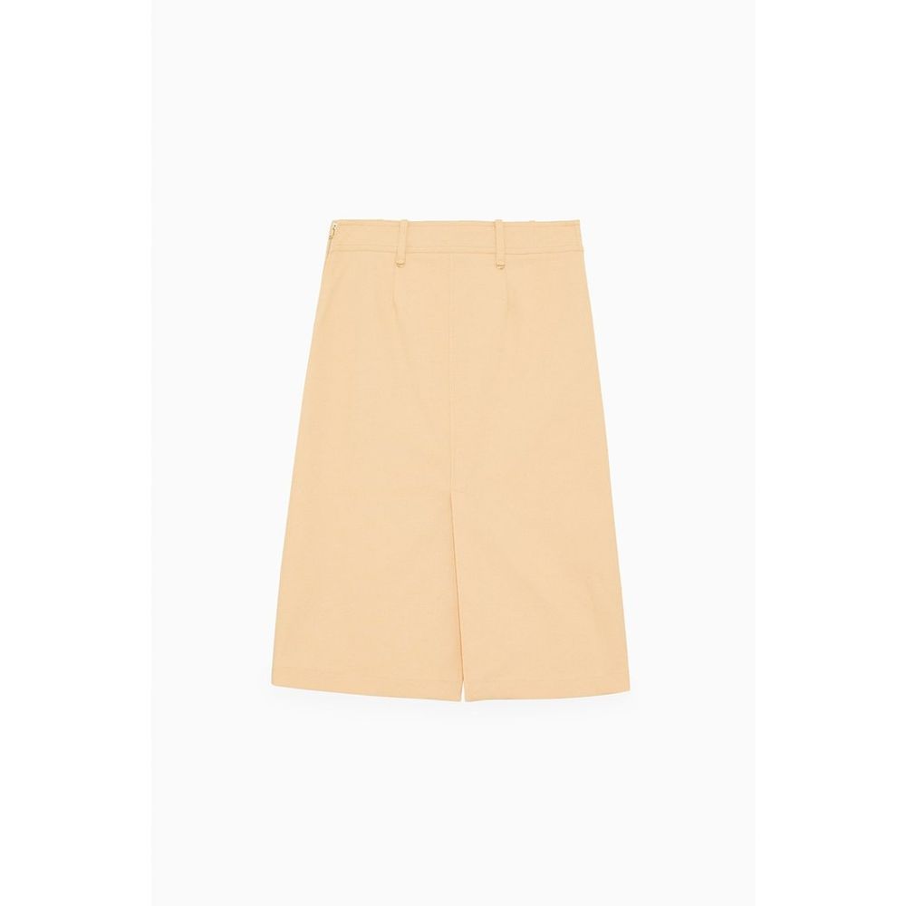 Patrizia Pepe Pink Cotton Midi Skirt