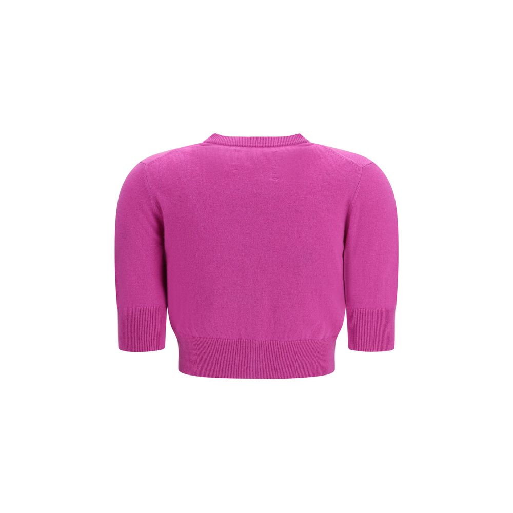 Extreme Cashmere Purple Cashmere Cardigan