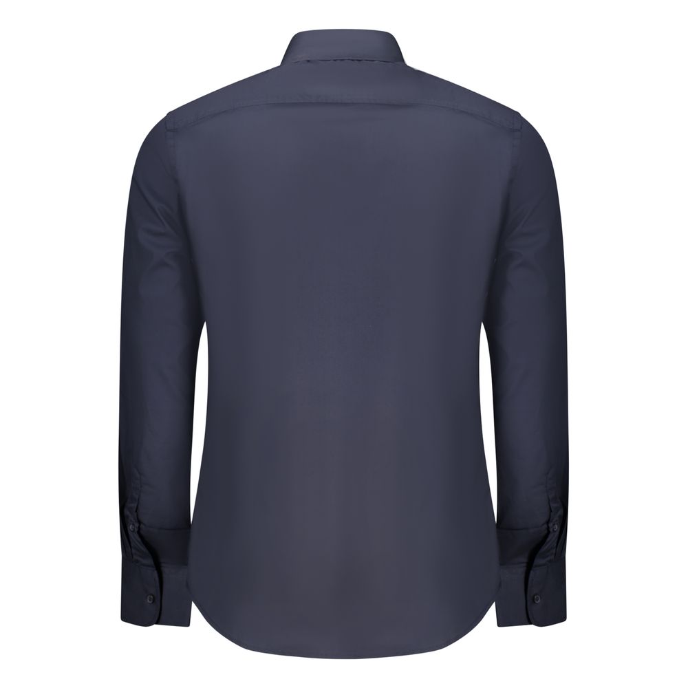 U.S. Grand Blue Cotton Men Shirt