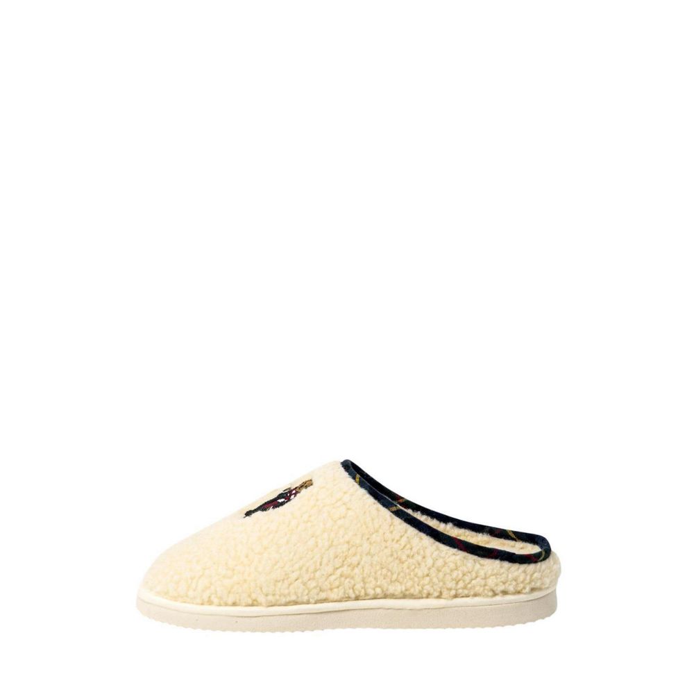 Ralph Lauren Beige Cotton Slippers