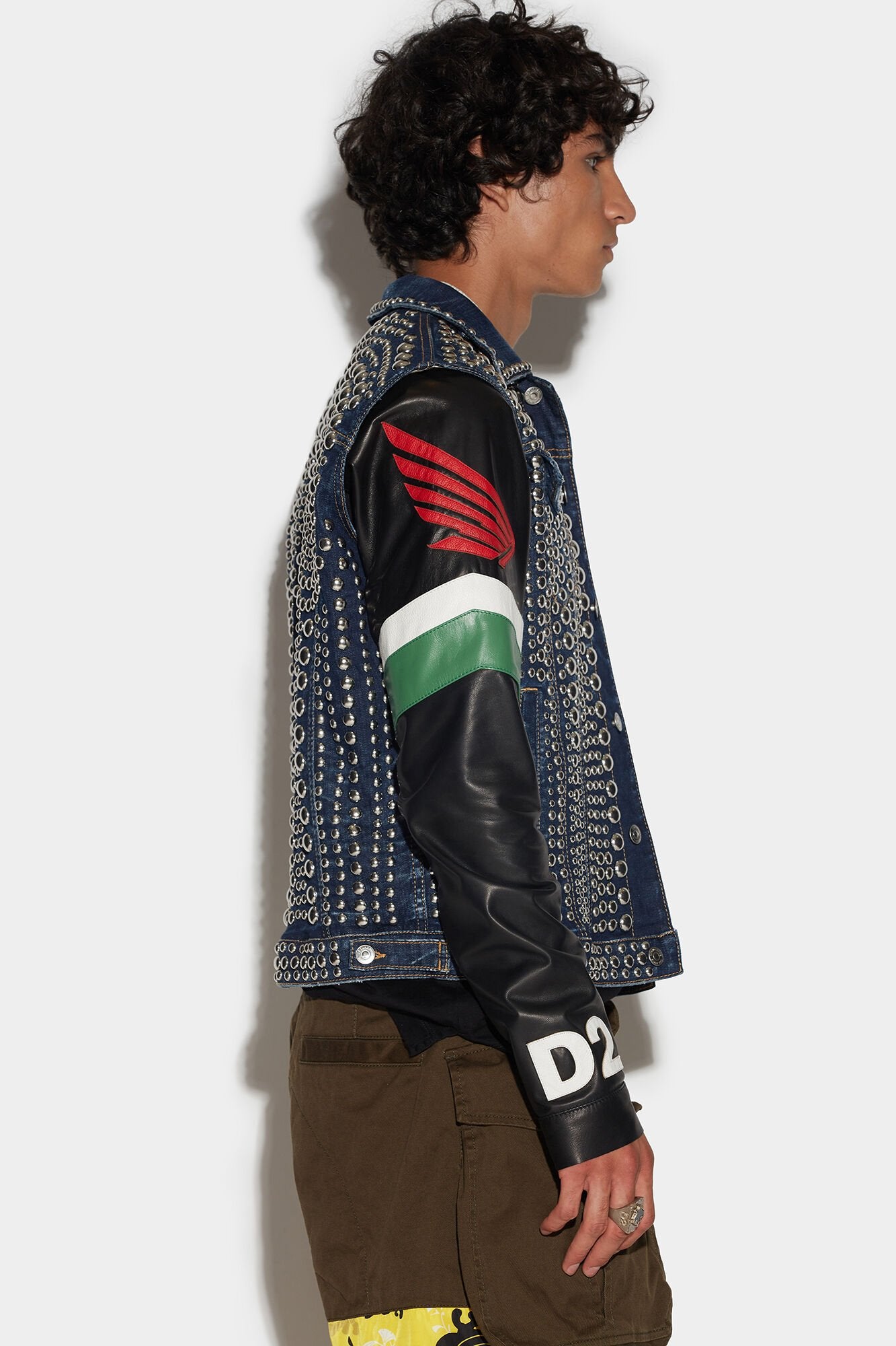 Dsquared² Black Fibres Shorts