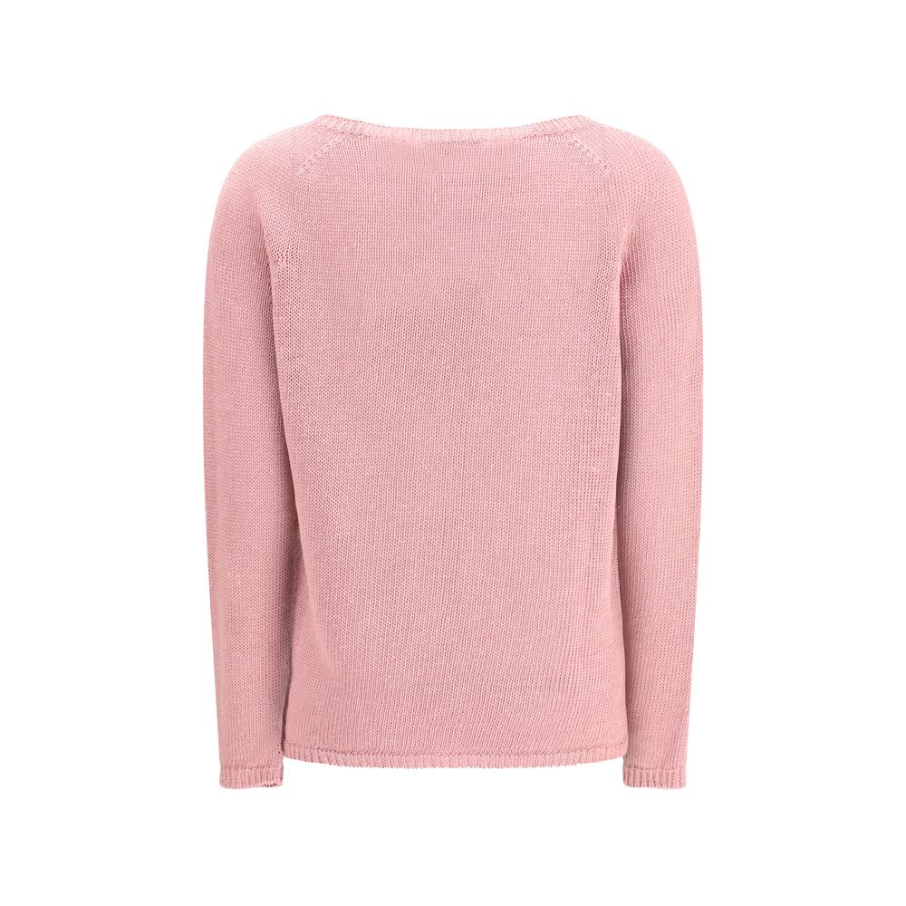 'S Max Mara Multicolor Linen Sweatshirt