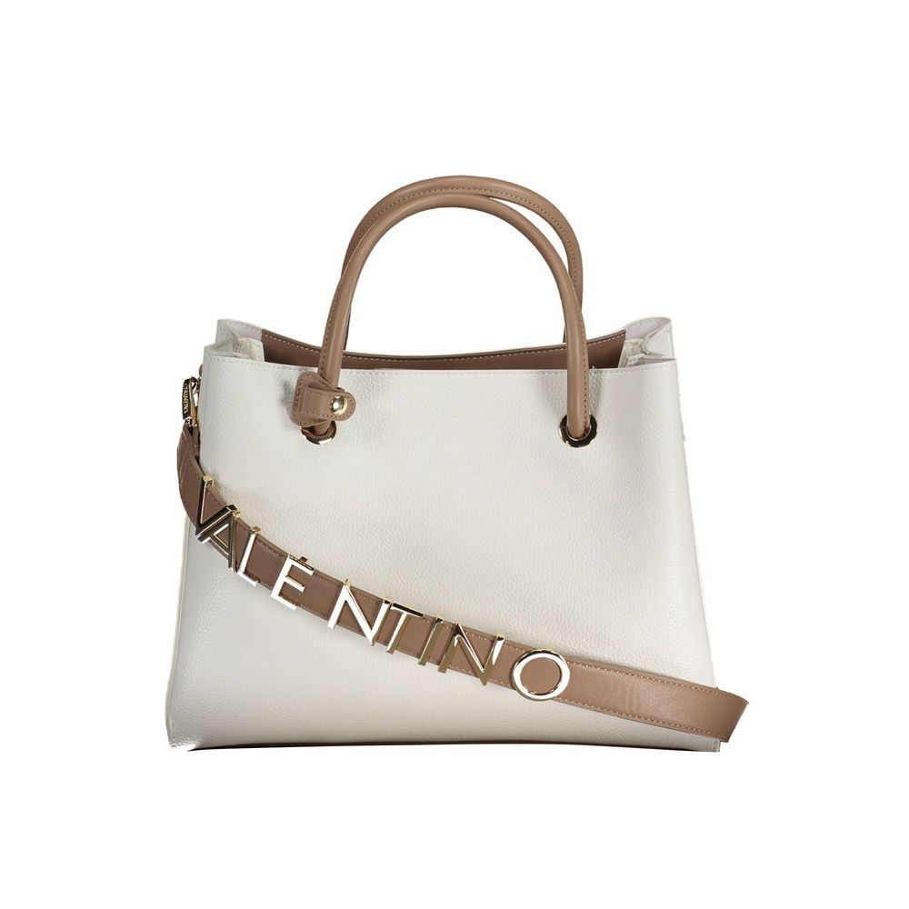 Mario Valentino White Polyurethane Women Handbag