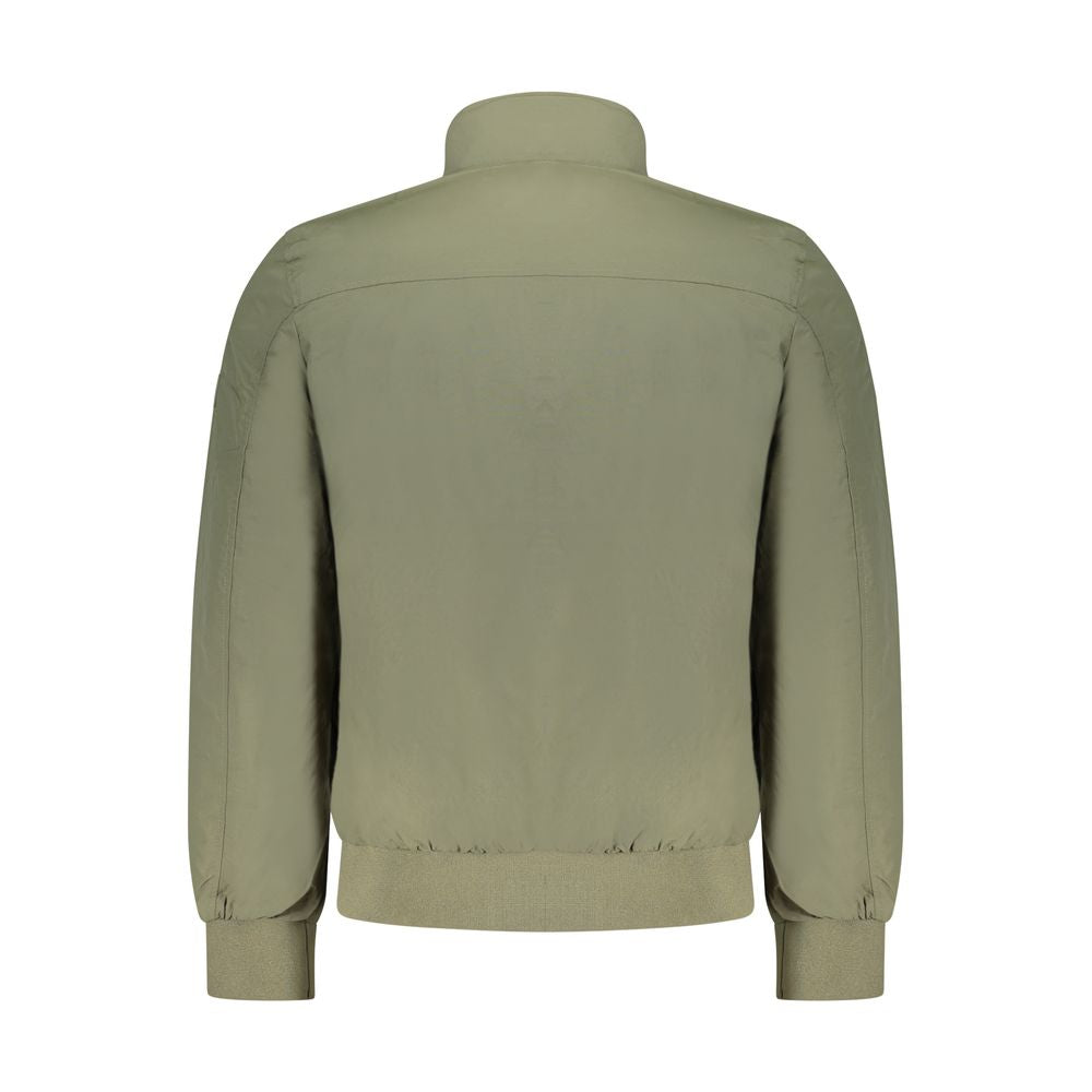 U.S. Grand Green Polyester Bomber