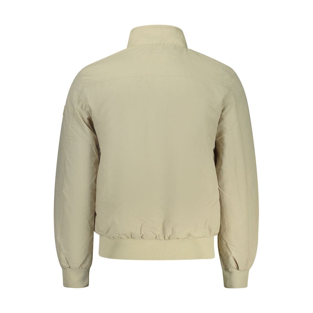 U.S. Grand Beige Polyester Bomber