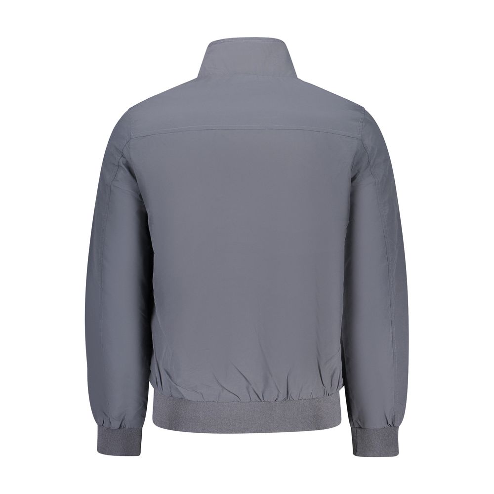 U.S. Grand Blue Polyester Bomber