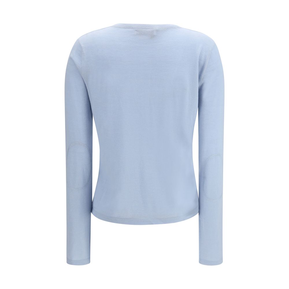 Miu Miu Blue Cashmere Sportswear