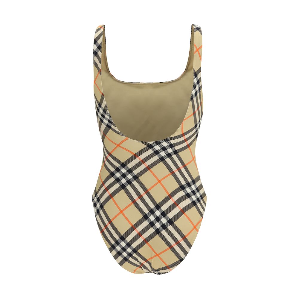 Burberry Beige Polyamide One-Piece Swimsuit
