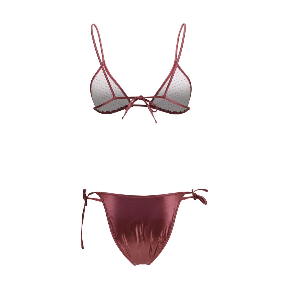 Kristina Ti Bordeaux Polyamide Bikini
