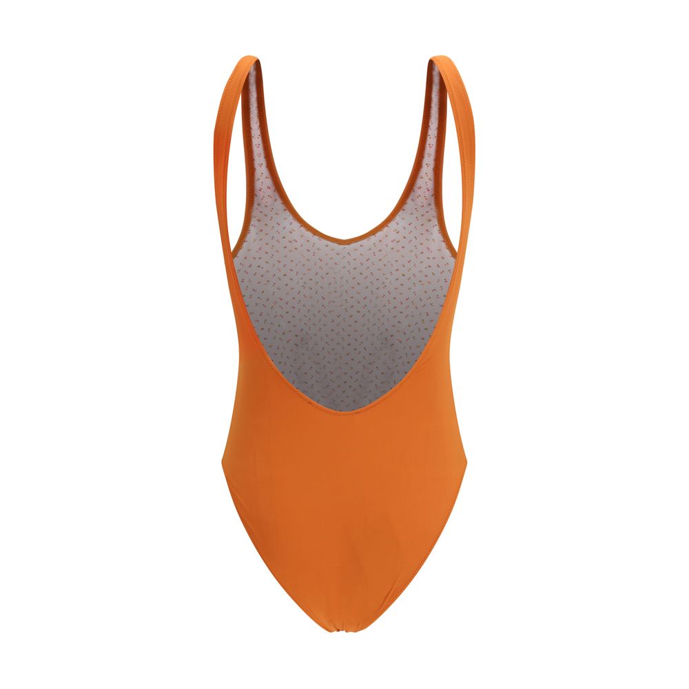 Kristina Ti Orange Polyamide One-Piece Swimsuit