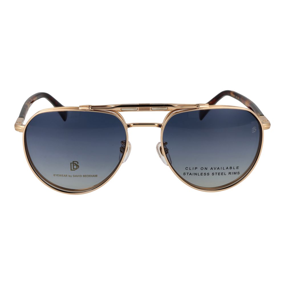 David Beckham Gold Metal Glasses (Frames)