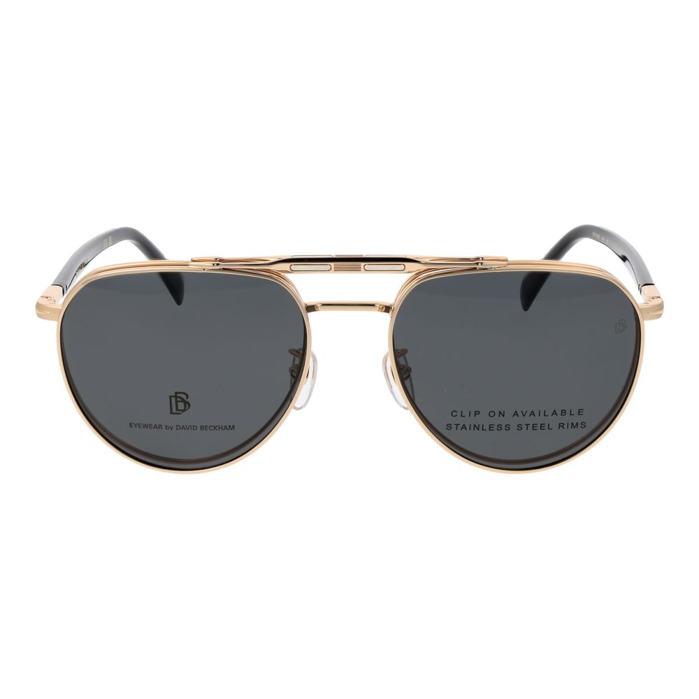 David Beckham Gold Metal Glasses (Frames)