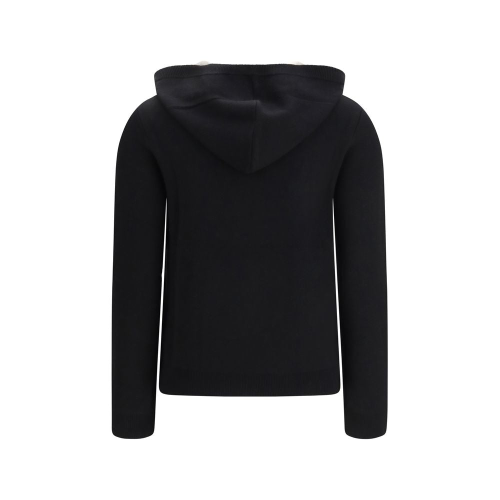 'S Max Mara Black Wool Oves Aries Sweatshirt