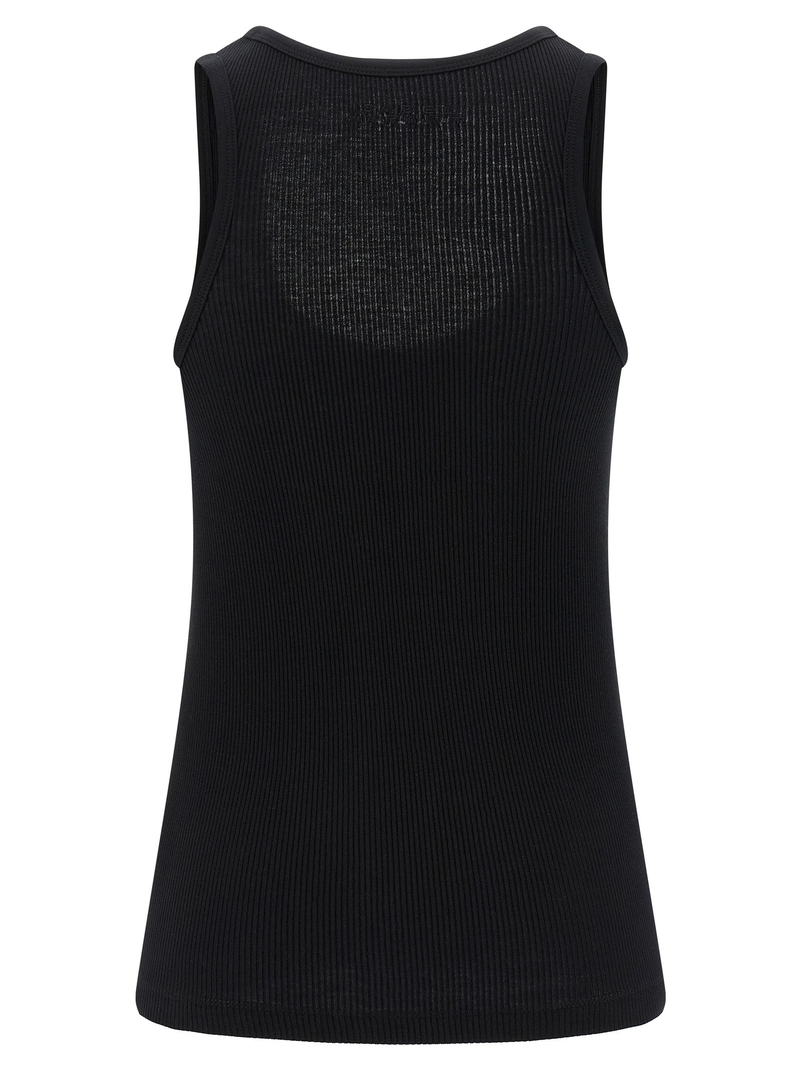 Isabel Marant Black Cotton Tank Tops