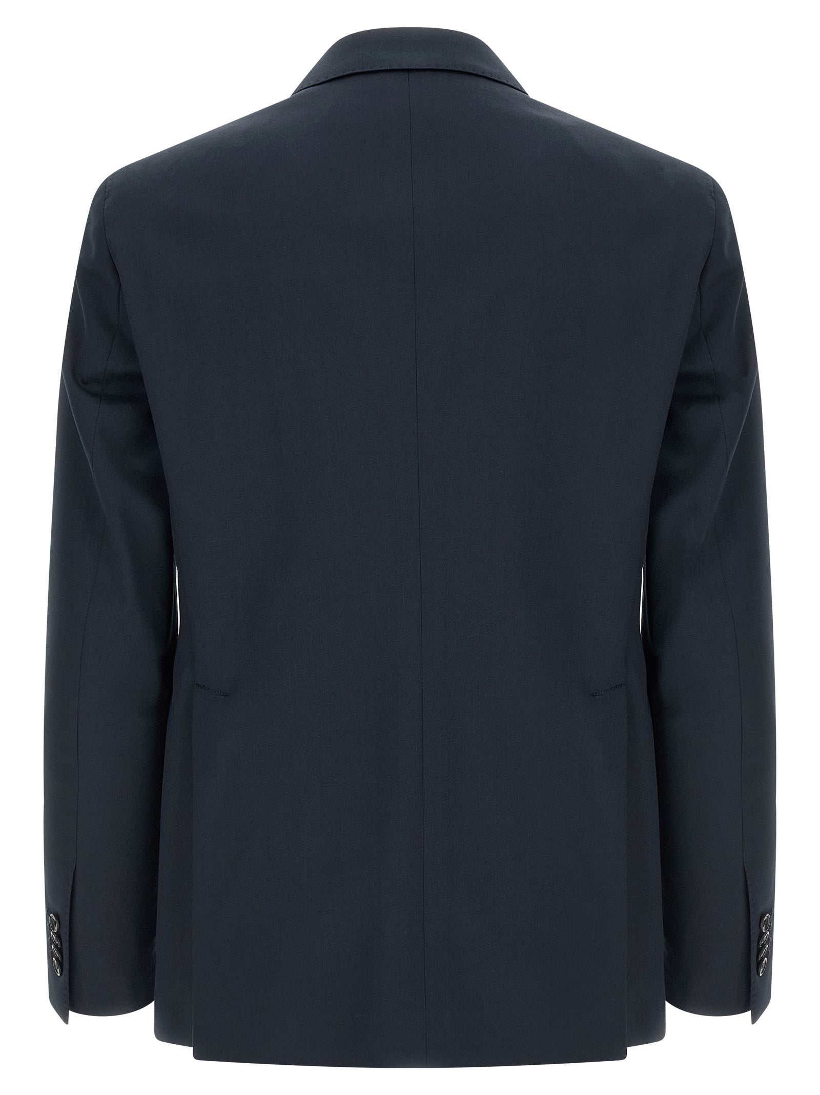 Tagliatore Blue Virgin Wool Two-Piece Suit