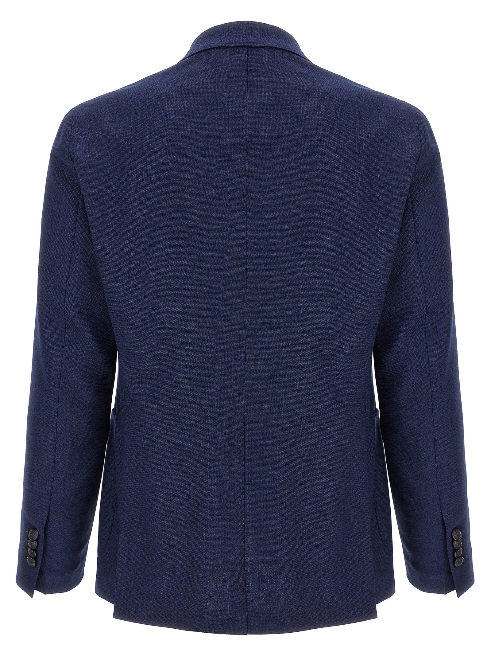 Tagliatore Blue Virgin Wool Blazer