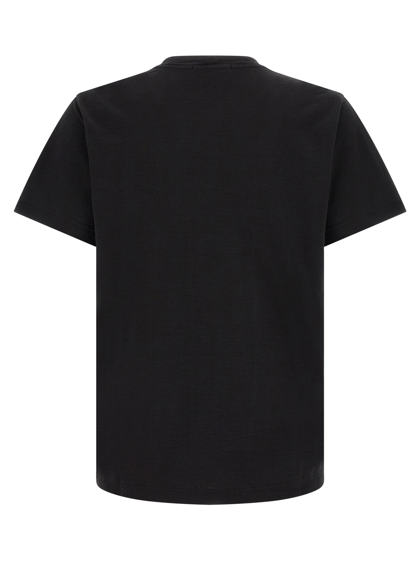 Stone Island Black Cotton T-Shirt